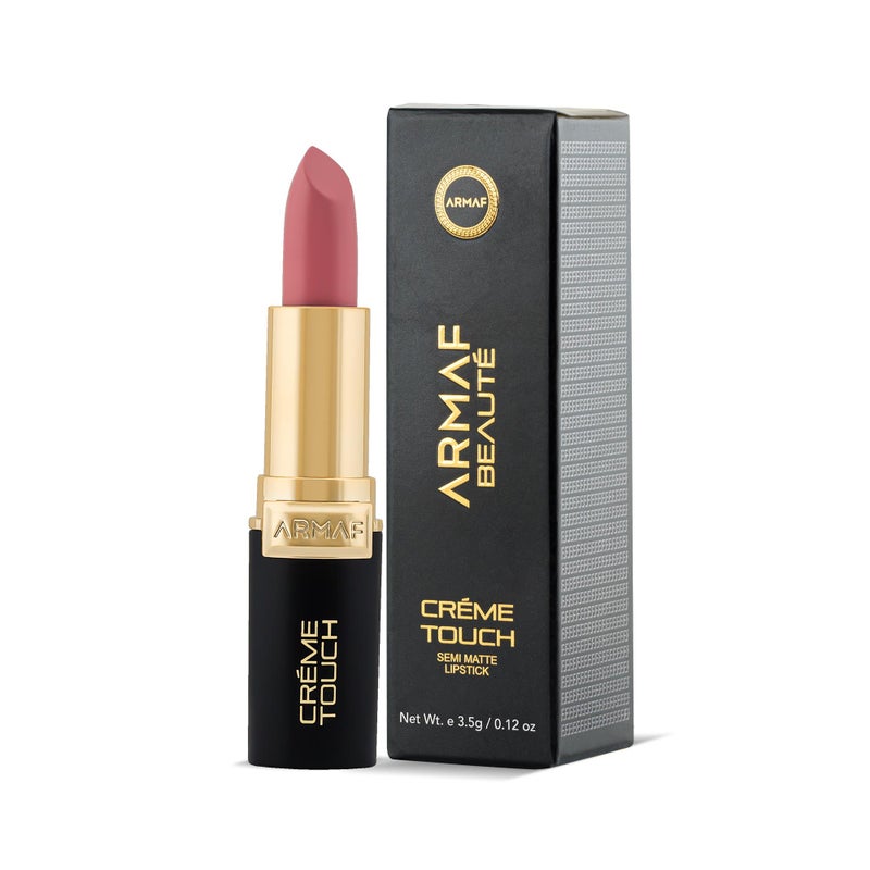 Armaf Beaute Creme Touch Semi Matte Adela Lipstick 3.5g, Rich Pigment Lip Colour, Non Drying & Lightweight Lip Stick, Comfortable & Long Lasting Finish, Weightless Formula, Long Wear Lips Makeup - Image 2