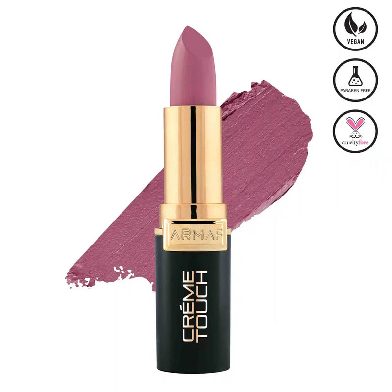 Armaf Beaute Creme Touch Semi Matte Adela Lipstick 3.5g, Rich Pigment Lip Colour, Non Drying & Lightweight Lip Stick, Comfortable & Long Lasting Finish, Weightless Formula, Long Wear Lips Makeup - Image 1
