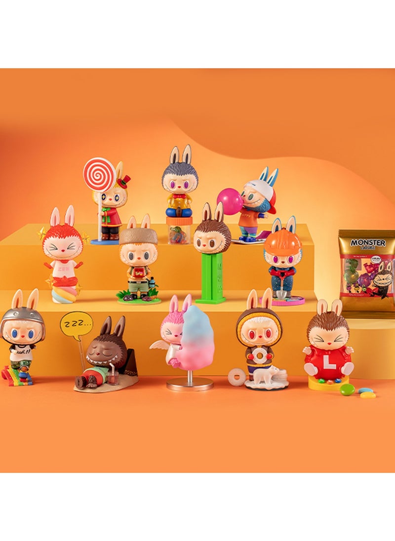 Labubu THE MONSTERS Candy Series SET Pop Mart blind box Collectible Toy Art  - Image 1
