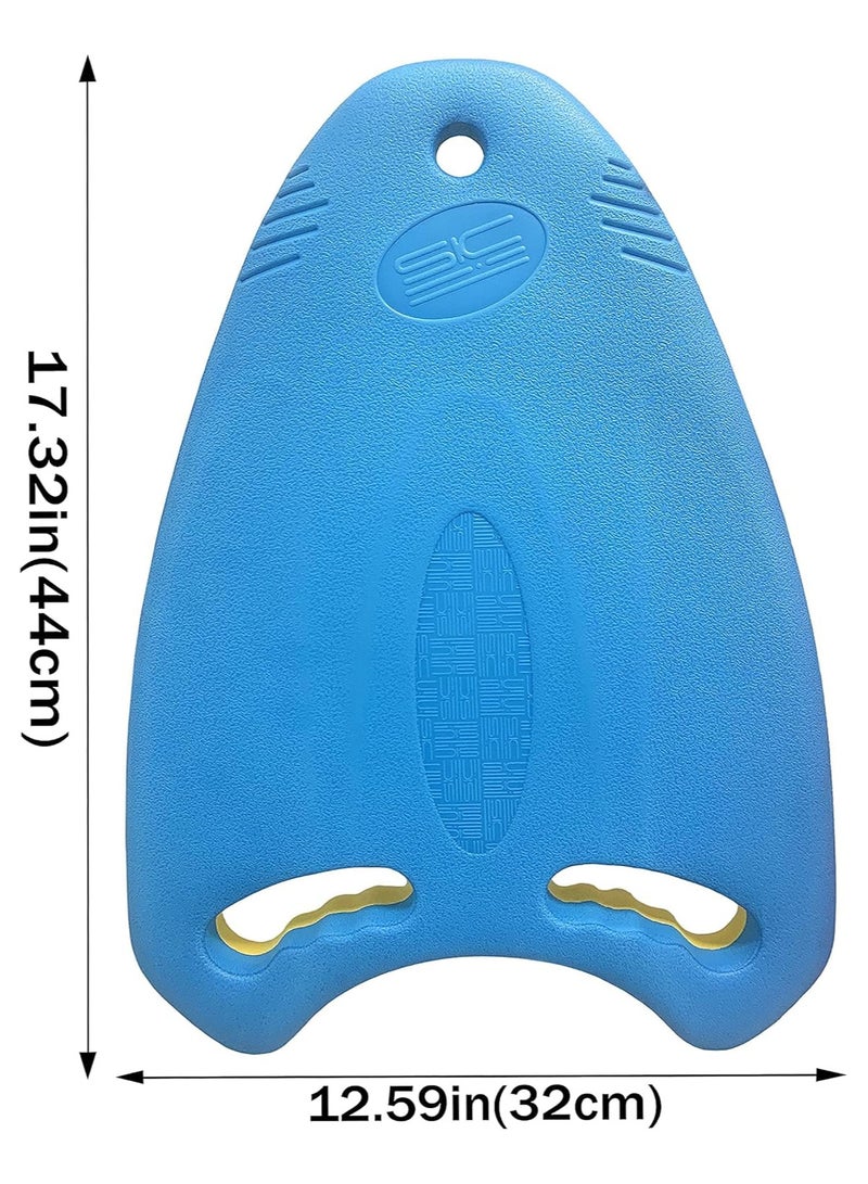 AUTOYSUR Swimming Kickboard for Adults and Kids,Swimming Learning Pool Training Aid Float Board,Lightweight EVA Swim Board Blue  - Image 2