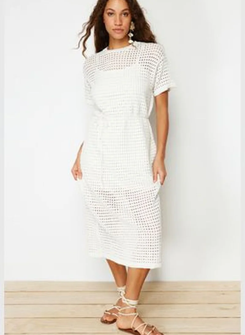trendyol Crochet Knit Dress