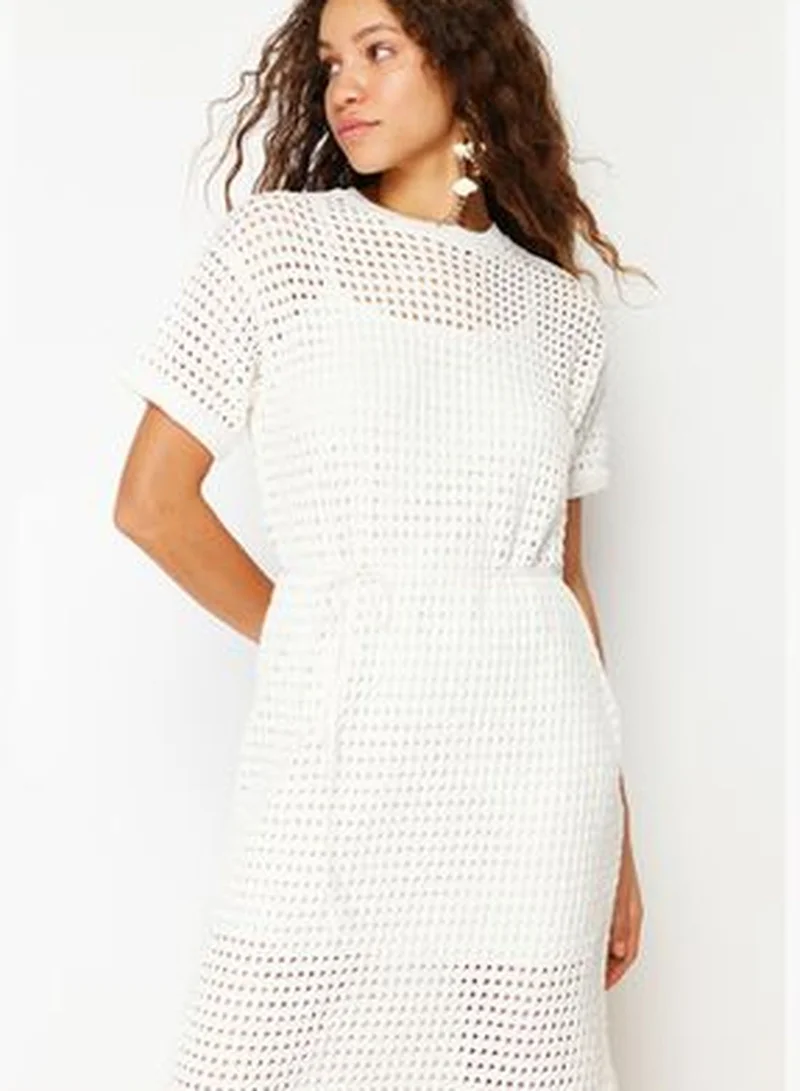 trendyol Crochet Knit Dress