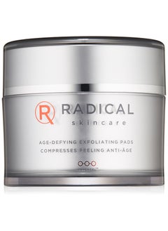 Radical Skincare Radical Skincare Age Defying Exfoliating Pads Removes Dead Skin Evens and Brightens Skin Tone for Radiant Glow  For All Skin Types Including Sensitive Skin  Paraben  Cruelty Free 15 Pads 