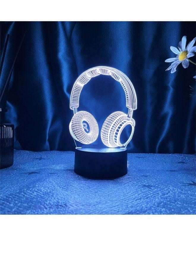 ✨Colorful Electric Gaming Mood Light🎮 Stunning 3D Iridescent LED Night Lamp💡 16-Color Remote | USB/Battery Powered | Eye-Safe for Bedrooms & Game Rooms | Perfect Gamer Gift - Image 5