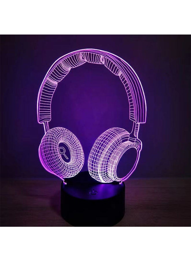 ✨Colorful Electric Gaming Mood Light🎮 Stunning 3D Iridescent LED Night Lamp💡 16-Color Remote | USB/Battery Powered | Eye-Safe for Bedrooms & Game Rooms | Perfect Gamer Gift - Image 1