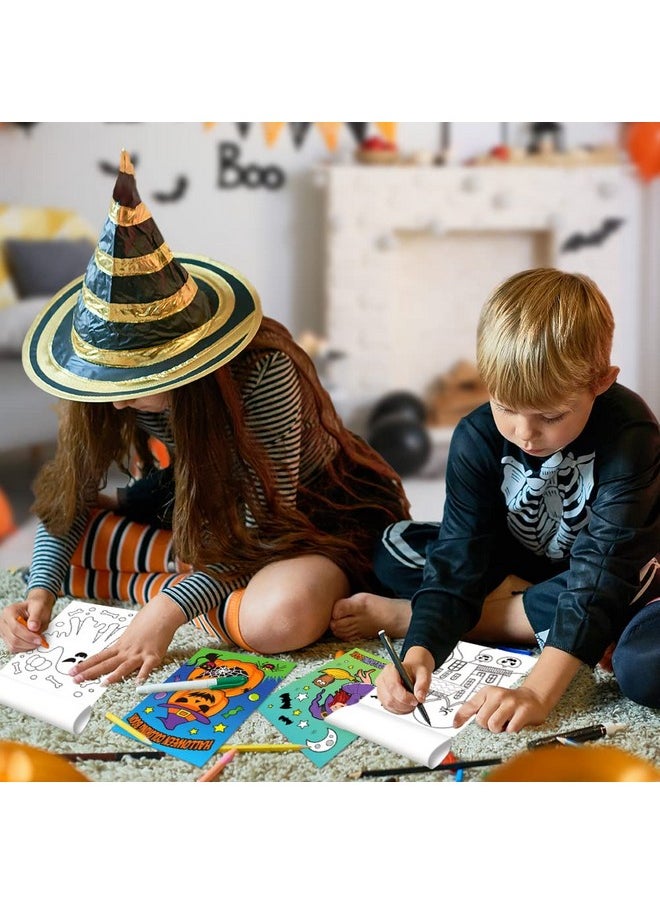 آرت كريتيفيتي كتب تلوين الهالوين من ArtCreativity للأطفال - مجموعة من 20 كتاب تلوين صغير - هدايا الهالوين غير الحلوى - هدايا حفلات الهالوين للأطفال  - Image 4
