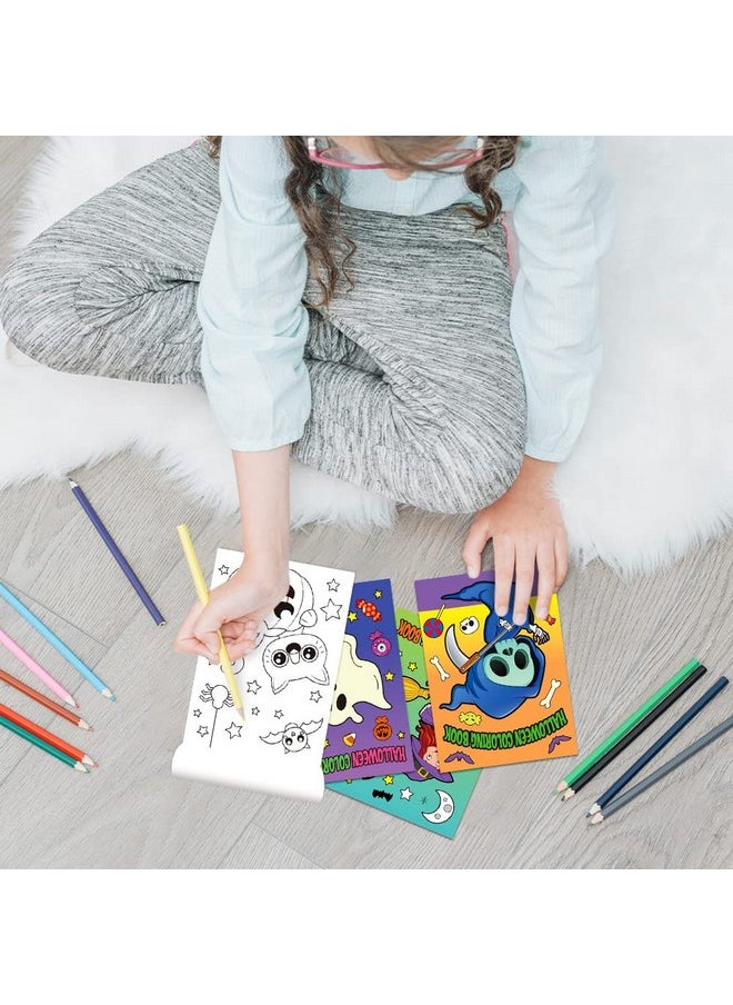 آرت كريتيفيتي كتب تلوين الهالوين من ArtCreativity للأطفال - مجموعة من 20 كتاب تلوين صغير - هدايا الهالوين غير الحلوى - هدايا حفلات الهالوين للأطفال  - Image 3