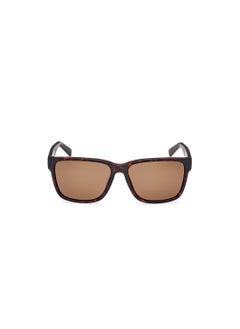 Timberland Men's Polarized Rectangular Sunglasses - TB9335-H52H59 - Lens Size: 59 Mm  - Image 2
