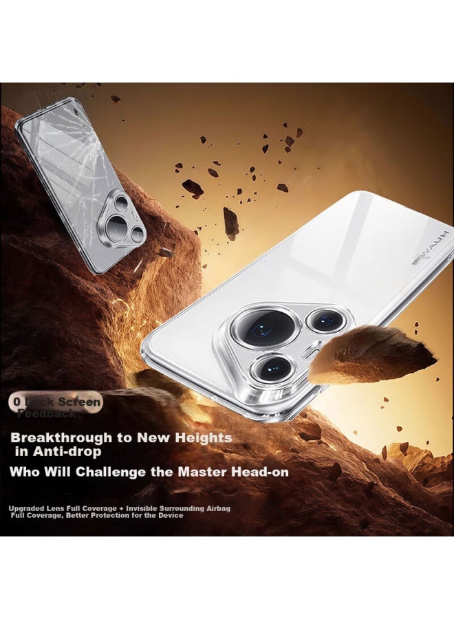 Xuanka [german Ice Crystal] Phone Case For Huawei Pura70, Transparent Full Lens Protection, Ultra-thin Magnetic Charging, Shockproof, Heat Dissipation, For Men And Wome - Image 4