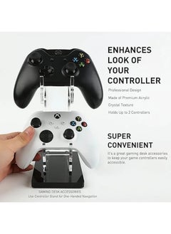 ShebSheb Dual Universal Controller Holder Gaming Accessories, Suitable for Almost All Controllers, Controller Stand Bracket for Xbox ONE PS4 PS5 STEAM PC  - Image 3