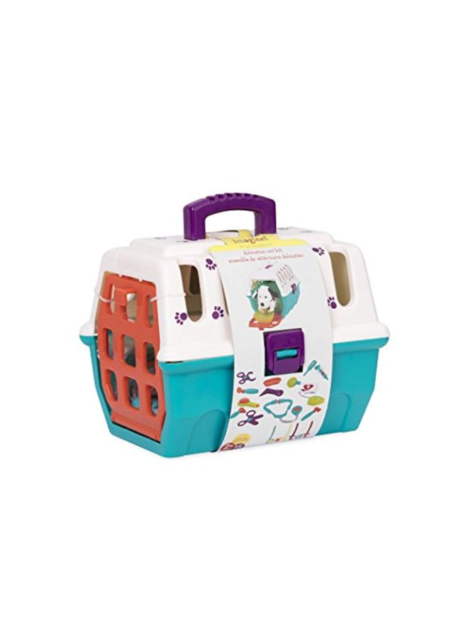 Battat â€“ Veterinarian Toy Set with Plush Dalmatian Puppy & Carrier â€“ Complete 15 Pieces Kids Pretend Play Medical Kit with Stethoscope & Tools â€“ Educational ToddlerToys for Ages 2 â€“ 4 Years - Image 5