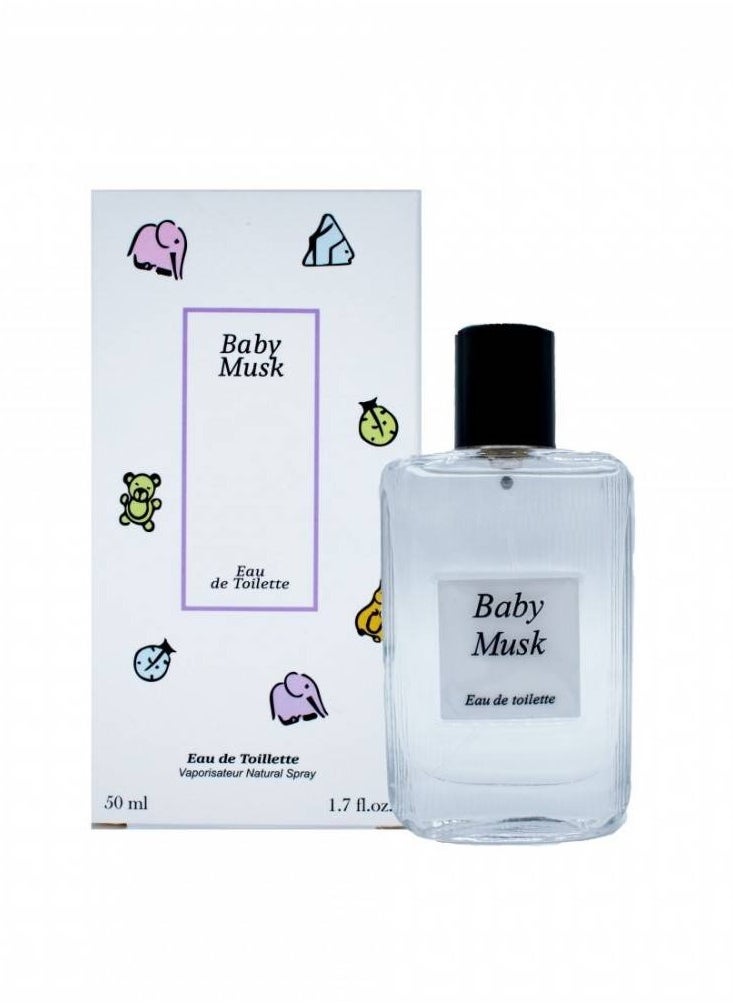 Baby Musk Baby Perfume 50ml - pzsku/Z5B06FE68DD562DACD2CCZ/45/_/1740826245/176268b0-8305-4a0d-a18f-66b7e41736f0