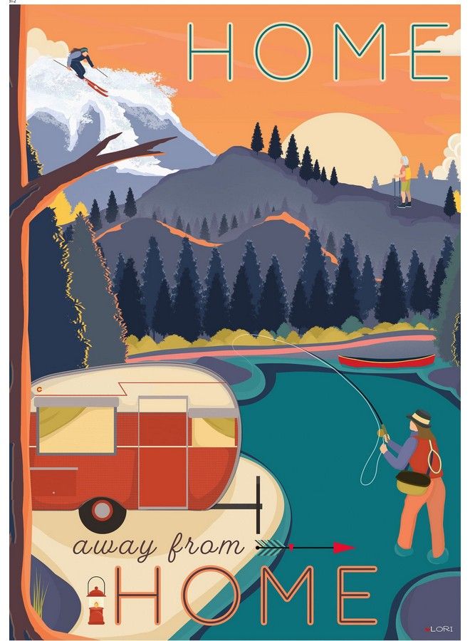 Ceaco Let Explore Home Away From Home 1000 Piece Jigsaw Puzzle - Image 1