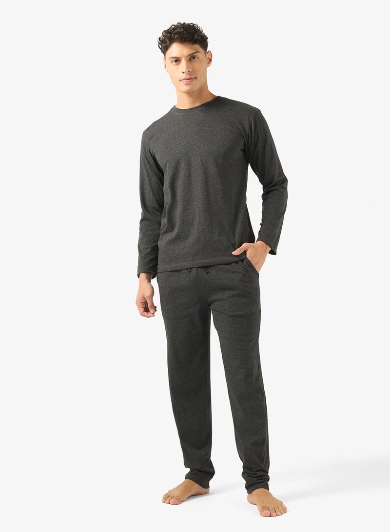 سفنتي فايف طقم بيجامة تي شيرت وبنطلون - Image 1