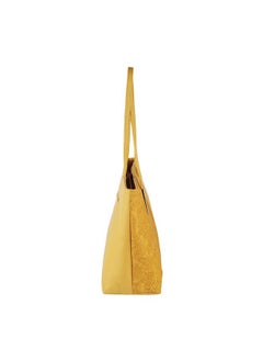 Mochi Mochi Womens Synthetic Yellow Tote Bag (One Size)  - Image 4