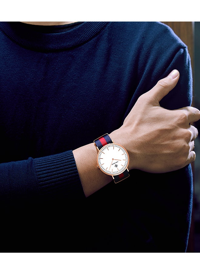KARL KELLER Unisex Analog Round Shape Nylon Wrist Watch KKLS03N1 - 46 Mm  - Image 2