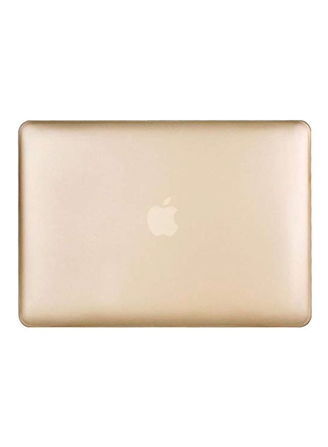 NIBEMINENT Protective Cover For Apple MacBook Pro 13-Inch Gold  - Image 1