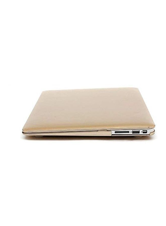 NIBEMINENT Protective Cover For Apple MacBook Pro 13-Inch Gold  - Image 4