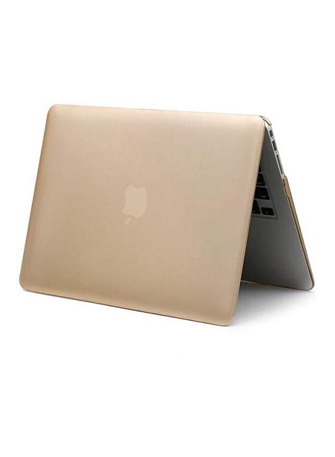 NIBEMINENT Protective Cover For Apple MacBook Pro 13-Inch Gold  - Image 2