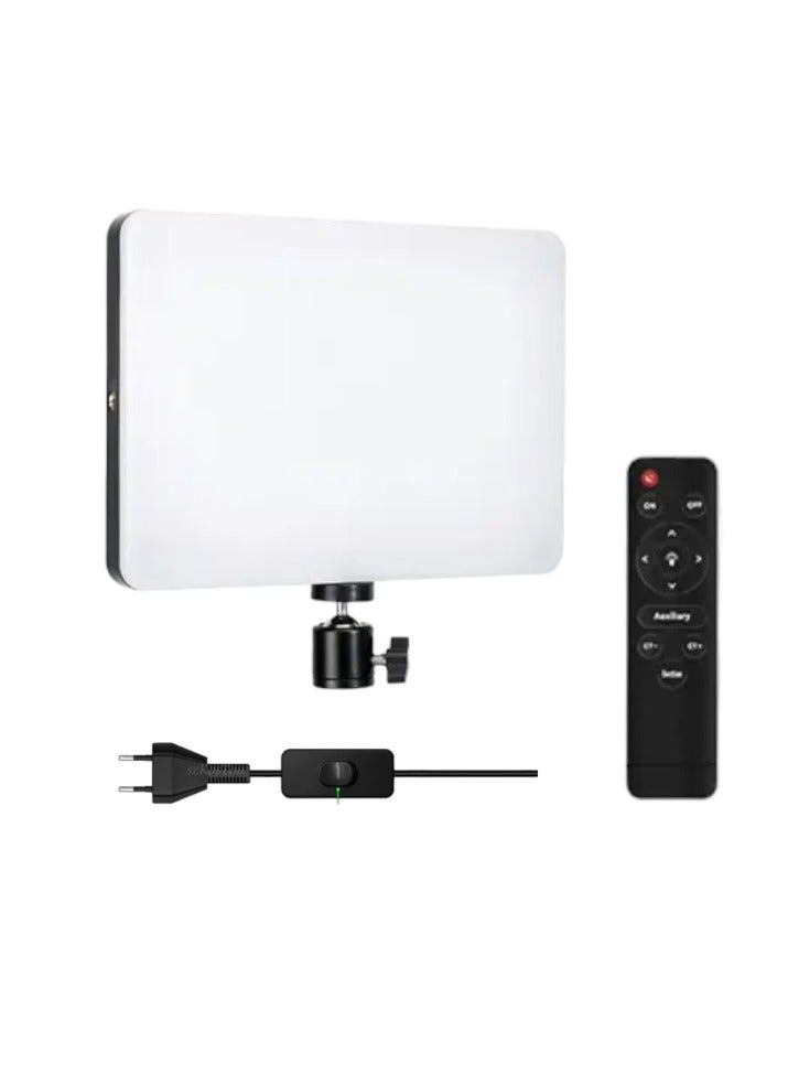 PLOKAMA The Plocama Live-P11 professional LED photography light features three color modes (white, warm, cool), 240, and an included remote control. It is ideal for photography and content creation. It has a CRI of 85 for true, natural colors. - Image 1