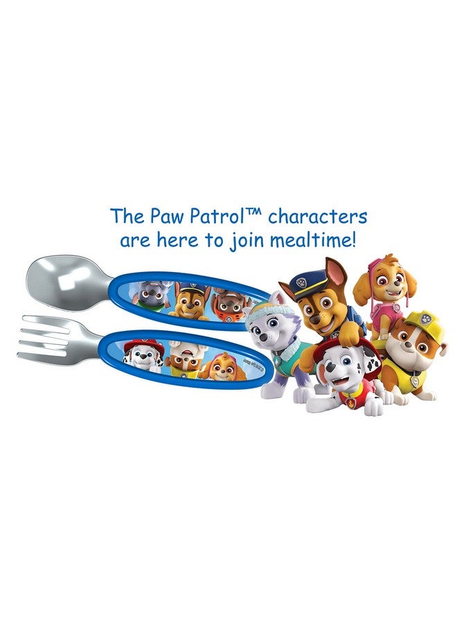 playtex Mealtime Paw Patrol Utensils For Boys Including 1 Spoon And 1 Fork(Pack Of 1) - Image 4