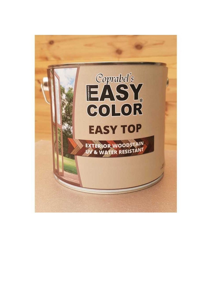 Coprabel Easy Color Easy Top Woodstain Teak 507 - 750ml  - Image 1