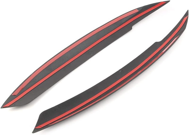 Vuzmode Glossy Black Headlight Eyelid Trim for VW Jetta MK6 - Image 4