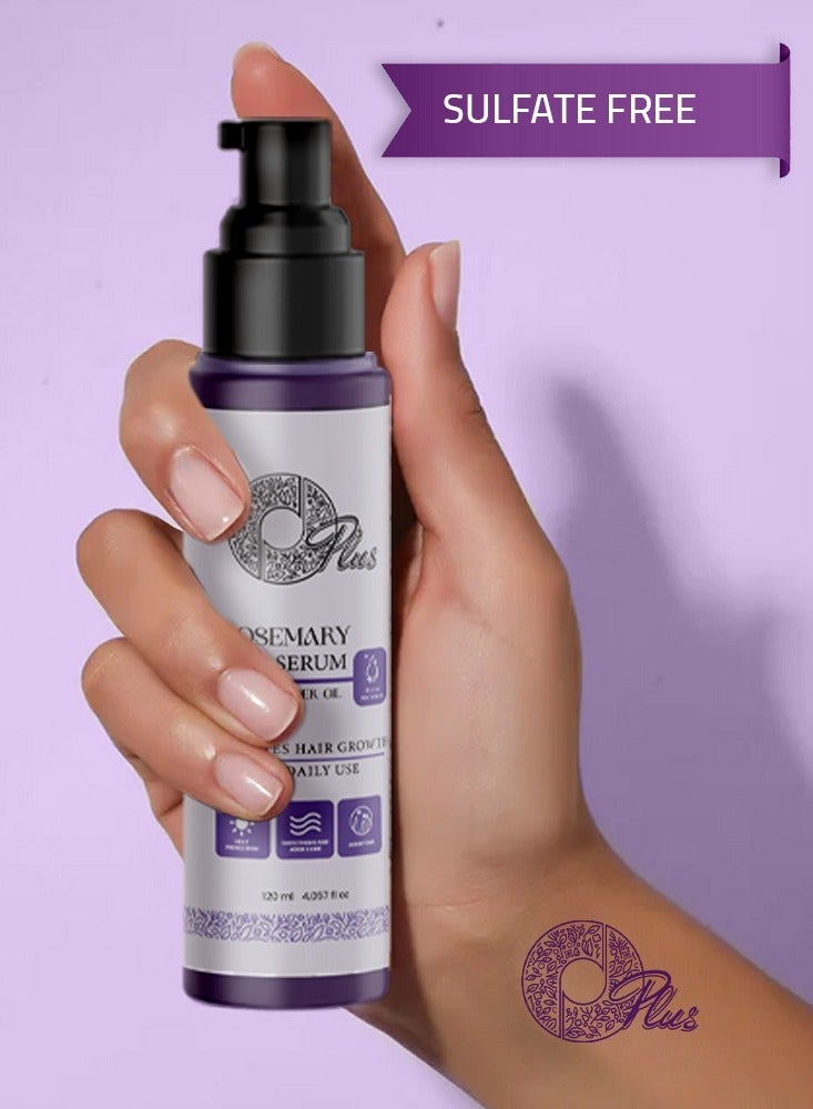 أوبلس مصل نمو الشعر OPlus 120 مل مع زيوت إكليل الجبل واللافندر - Image 4