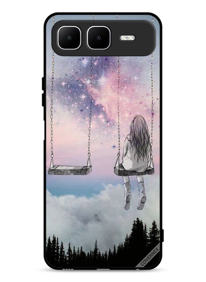 Covernex Infinix Smart 10 Plus Protective Case Cover Lonely Girl Art