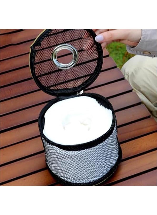 Generic Portable Toilet Paper Holder for Camping and Travel | Compact Paper Roll Dispenser with Hanging Hook | Versatile Tissue Storage Bag for Wall and Car, Ideal for Outdoor Adventures  - Image 3
