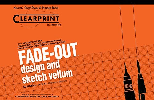 Clearprint Fade-Out Design and Sketch Vellum - Isometric 11 in. x 17 in. - Image 4