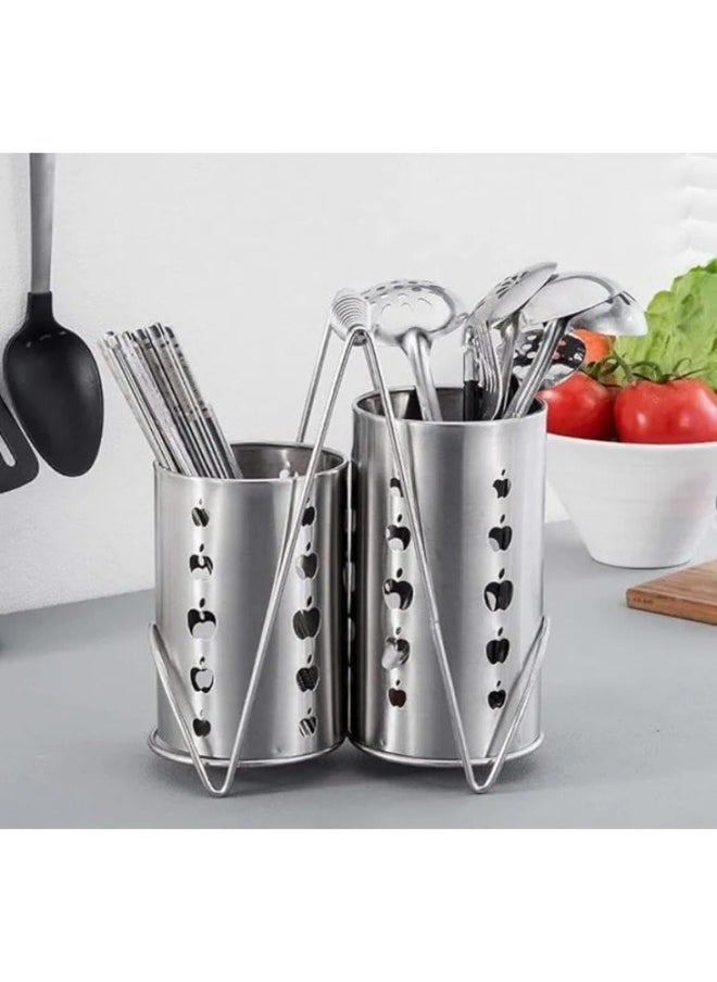 2 in 1 Stainless Steel Cutlery Holder with Drainer - pzsku/Z5B08475C6972977A38C8Z/45/_/1734506969/45807ce0-e14a-41da-b1f8-6fe86a61fc29