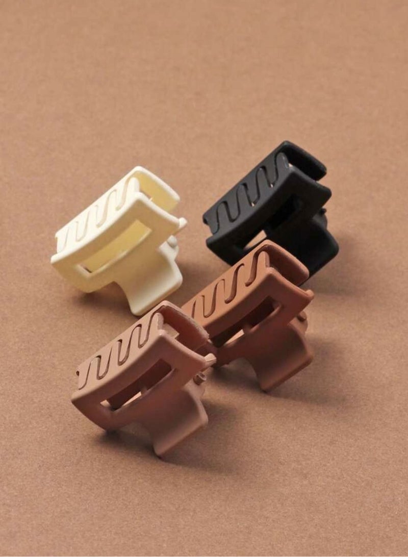 8 Pieces Of Small Multi-Colored Hair Clips - Image 3