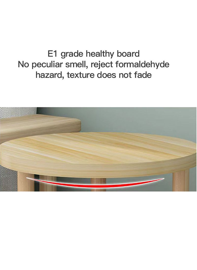 Sharpdo - Double Deck Sofa Side Table Simple Modern Small Table Simple Bedside Table Small Tea Table In Bedroom - Image 1
