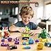 KIZONLY Magnets Robot Building Toys for Kids Ages 35 48 36 PCS Monsters Robot Building Blocks Set with Storage Box Creative Learning Christmas Birthday Gifts Toys for Boys Girls Ages 212 - Image 4