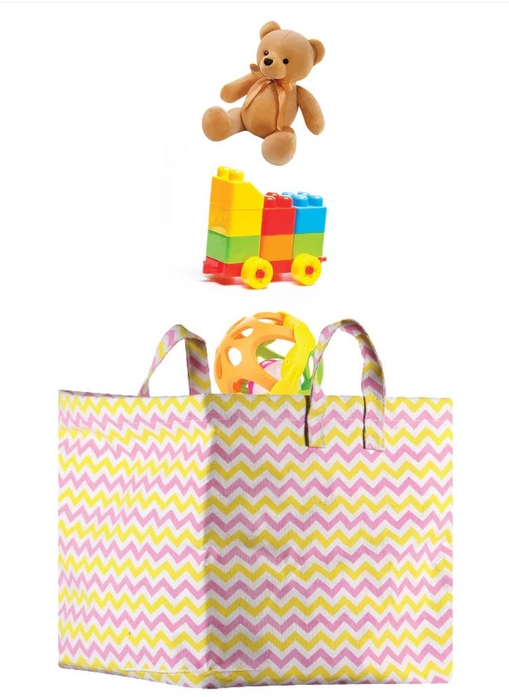 Polka Tots Toy Storage Canvas Box - Zic Zac - pzsku/Z5B0870CD46E1E689778FZ/45/_/1732187620/9f01d852-3820-448e-8998-514194678d98