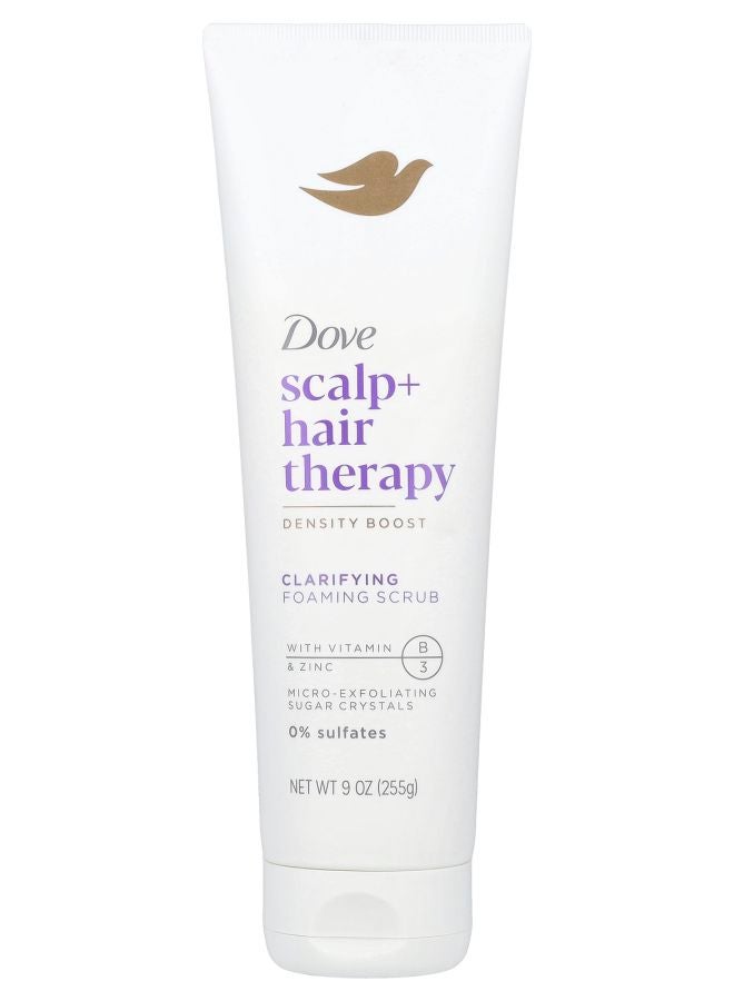 Dove علاج فروة الرأس + الشعر مقشر رغوي م clarifying 9 أونصات (255 جرام)