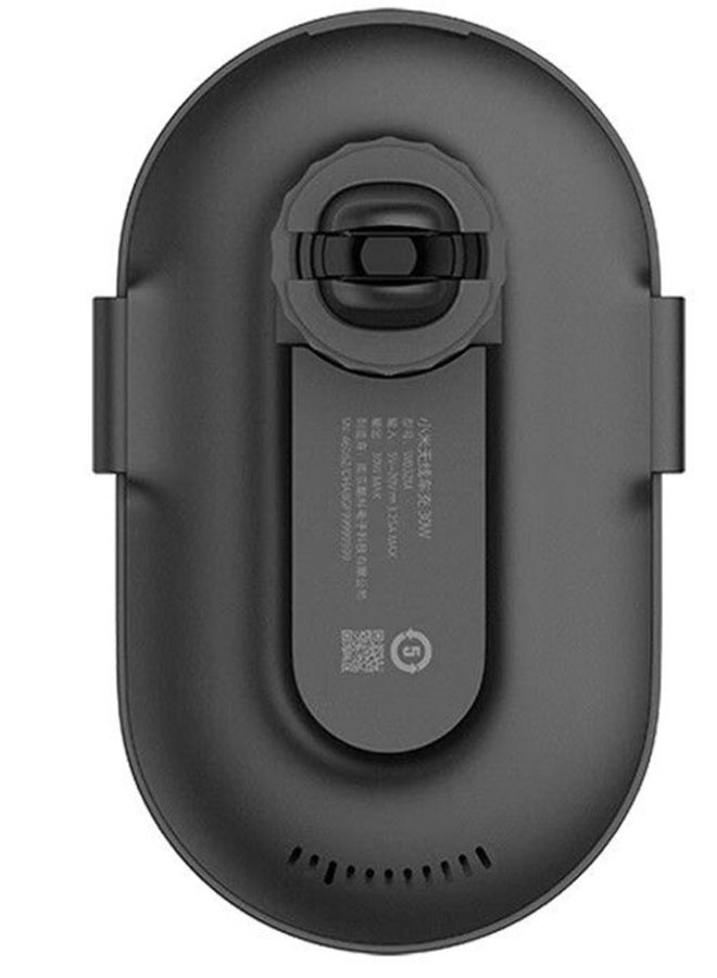 Mi 30W Max Qi Wireless Car Charger Auto Pinch with Intelligent Infrared Sensor Fast Charging Car Phone Holder Black - Image 2