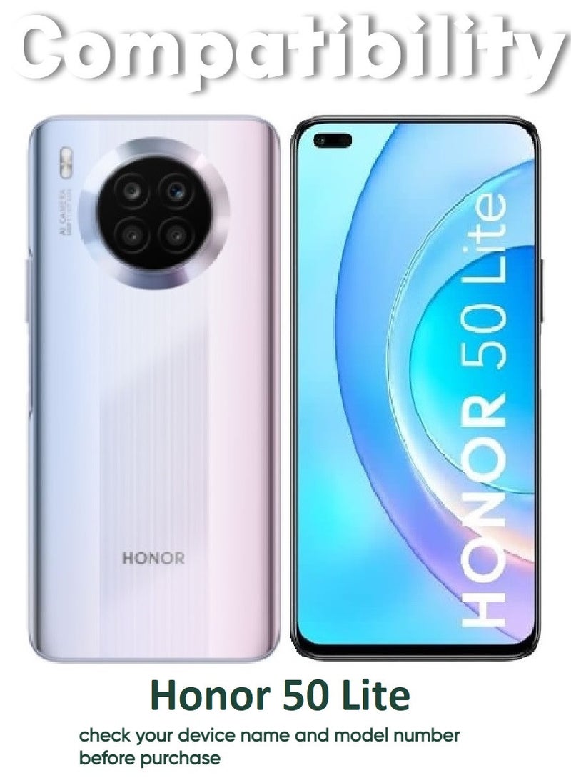 ACLIX 3 Pieces Antistatic ESD Dustproof Premium Quality High Definition Tempered Glass Screen Protector Designed For Honor 50 Lite - Image 3