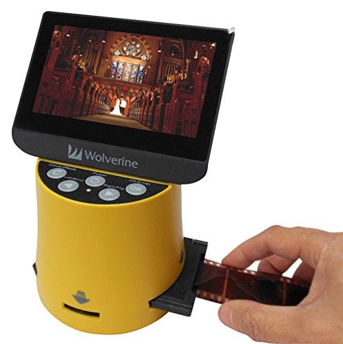 Wolverine محول ولفرين تايتان 8 في 1 عالي الدقة 35 مم، 127، 126، 110 و APS مع شاشة 4.3 بوصة ومخرج HDMI - Image 3