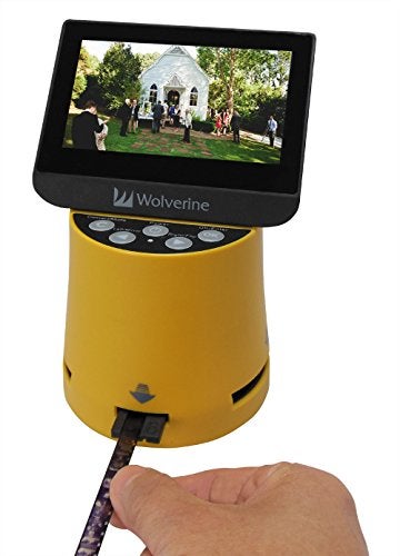 Wolverine محول ولفرين تايتان 8 في 1 عالي الدقة 35 مم، 127، 126، 110 و APS مع شاشة 4.3 بوصة ومخرج HDMI - Image 4