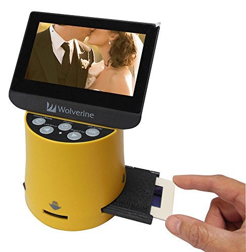 Wolverine محول ولفرين تايتان 8 في 1 عالي الدقة 35 مم، 127، 126، 110 و APS مع شاشة 4.3 بوصة ومخرج HDMI - Image 2