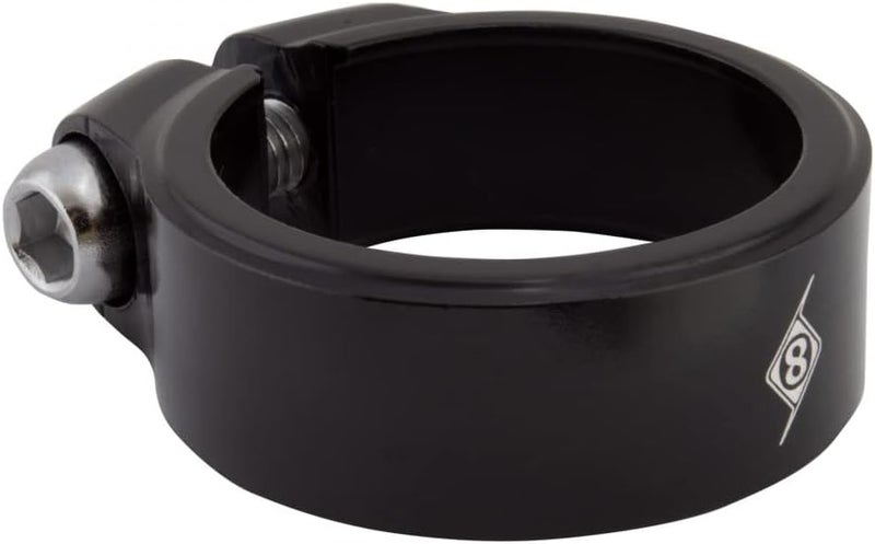Origin8 Pro-Fit Seat Clamp, 34.9 mm, Black Anodized