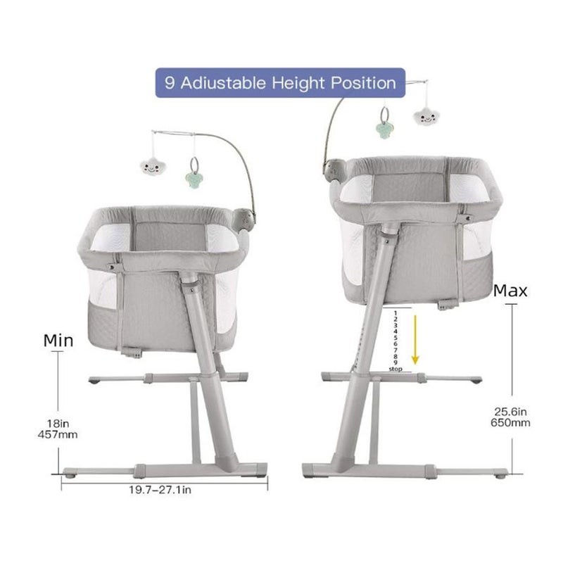 Bumble & Bird - Adjustable Bedside Bassinet / Crib - Image 2