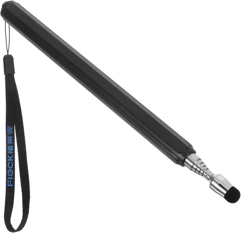 UKCOCO Telescoping Teacher Pointer Stick Classroom Pointer for Interactive Teaching Presentations Compatible with Smartphones Tablets Durable Stainless - Image 1