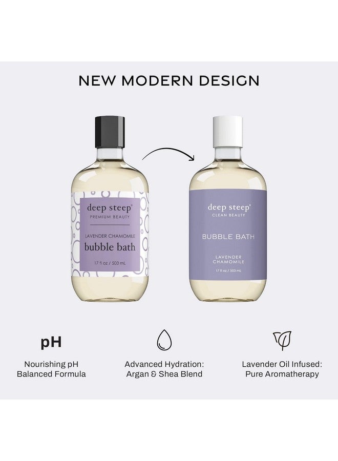 Deep Steep Bubble Bath, 17 oz (Lavender Chamomile) - Image 2