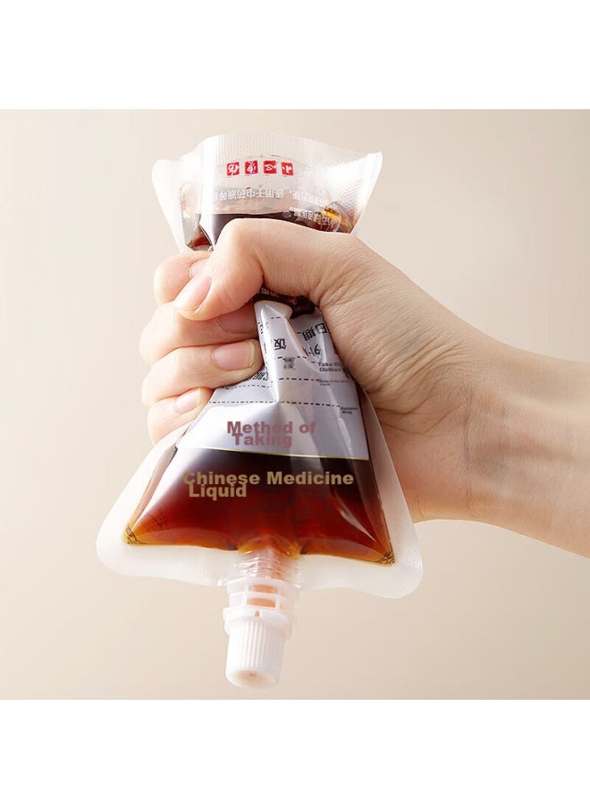 Bai Jie Baijie Chinese Herbal Medicine Dispensing Bags, Liquid Bags, Disposable Herbal Medicine Bags, Sealed Bags, 50 Pieces * 200ml, Medicine Bags, Soy Milk Bags  - Image 5