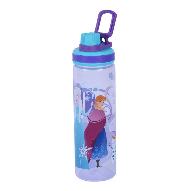 Gluman Water Bottle for Kids | Disney Pitorro 650 ml Bottle with Screw Open Cover for Spout & Swing Handle | Kids School Water Bottle | Leakproof | Food Grade (Frozen) - Image 5