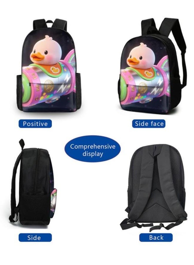 Bright Li Fire Cute cartoon embellishment, double-shoulder pen bag set (students, children, friends' outings, mountain climbing sports, etc. can be used) - 4 - Image 3
