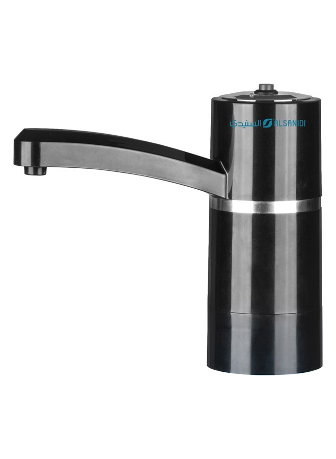 السنيدي مضخة ماء كهربائية، مضخة مياه كهربائية قوية، اسود، 3.8 واط*1.5امبير - Image 1